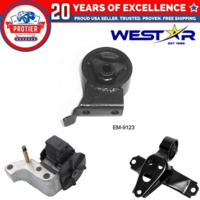 Juego de montaje de motor y transmisión 3 piezas compatible para Toyota Paseo 1992-1995 1,5 L Foto 1 de 3