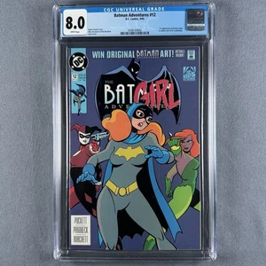 Batman Adventures #12 CGC 8.0 1st Appearance Harley Quinn DC White Pages - Picture 1 of 2