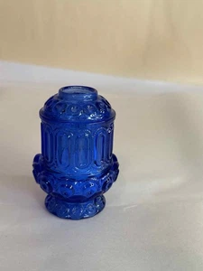 Mond und Stern Mini Kobaltblau Hof Fee Kerzenlampe - Bild 1 von 2