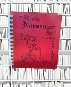 Vintage 1985 The Westby High School Band Cookbook Westby Wisconsin NICE! - Picture 1 of 1