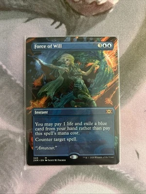 Force of Will (Borderless) Double Masters Regular - Image 1 of 2