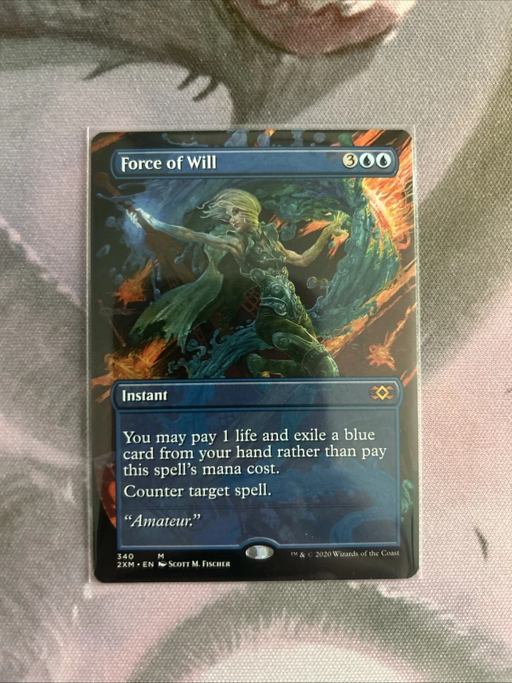 Force of Will (Borderless) Double Masters Regular - Image 1 of 2