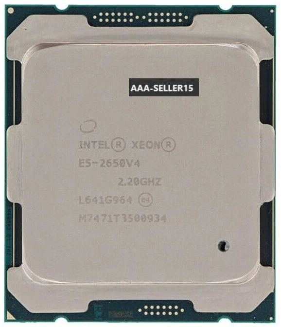 IIntel Xeon E5-2650 v4 SR2N3 2.20GHz 12-Core 30MB LGA2011-3 CPU Processor - Image 1 of 1
