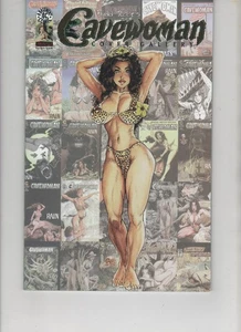 Cavewoman Cover Gallery #1, Gold Foil Ltd. 450 w/COA, VF/NM 9.0, 1st Print, 2002 - Picture 1 of 3