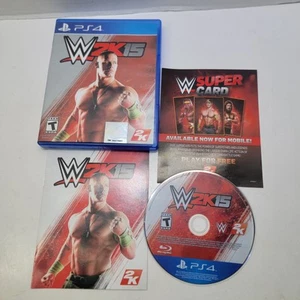 WWE 2K15 Sony PlayStation 4 CIB komplett mit Handbuch John Cena Cover Art PS4 getestet - Bild 1 von 8