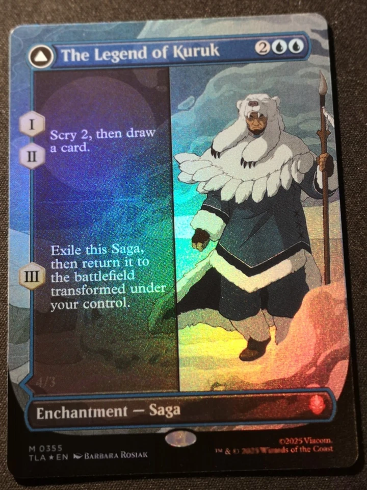 The Legend Of Kuruk - Foil - Borderless - TLA - MTG - EN - NM - 0355 - Image 1 of 2