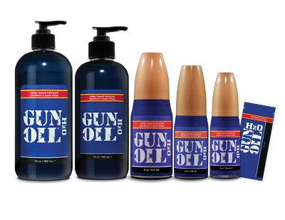 GUN OIL H2O Lubricante Personal Premium a Base de Agua Lubricante Sexual Resbaladizo de Larga Duración Foto 1 de 4