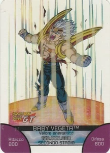 Lamincards Dragon Ball Edibas Attacco Finale BABY VEGETA N 147 - Picture 1 of 2