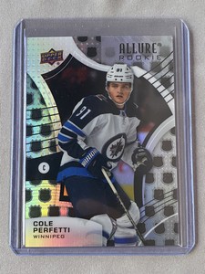 Cole Perfetti  2021-22 Upper Deck Allure Rookie NHL Shield 2005 #147 Jets