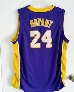 Los Angeles Lakers Kobe Bryant #24 NBA Adidas Basketball genähtes Trikot Größe 54 - Bild 1 von 9