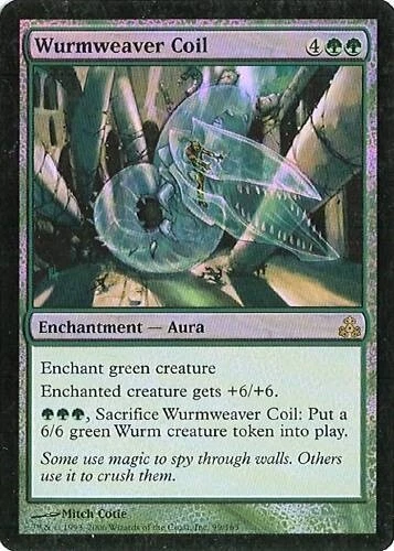 MTG - Guildpact - Wurmweaver Coil - Foil - NM - Image 1 of 1
