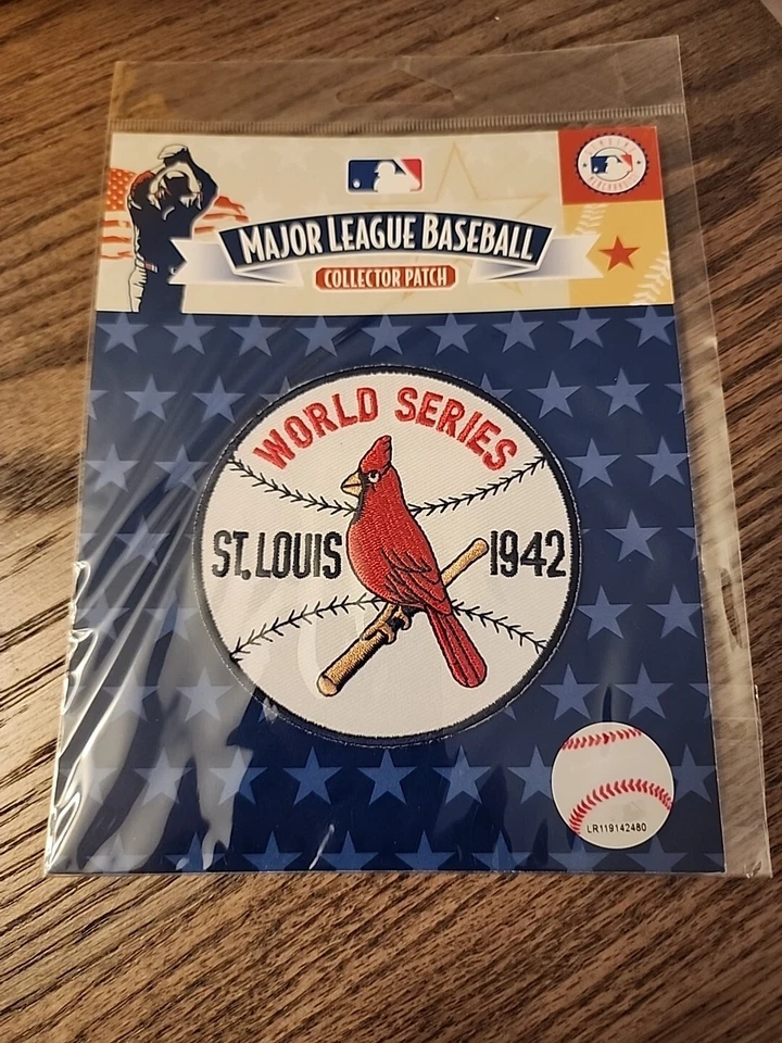 1942 St Louis Cardinals World Series Champions Sleeve Patch Champs Jersey Logo - Image 1 of 1