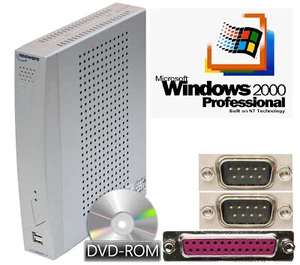 Windows 2000 Ordinateur 40GB Disque Dur Dvd-Rom RS232 en Série Lpt Parallèle VGA - Photo 1/6