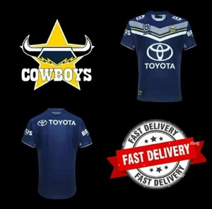 North Queensland Cowboys NRL RUGBY LEAGUE HOME JERSEY SIZE MEDIUM - Picture 1 of 5
