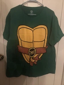 Nickelodeon TMNT Teenage Mutant Ninja Turtles Double Sided Shell T Shirt XL - Picture 1 of 3