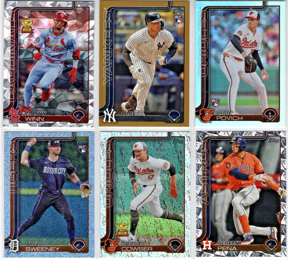 2025 Topps Series 1 & 2 Parallels -You Pick- **Buy More, Save More** - Image 1 of 1