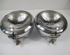 ** TS Motorcycle Fog Lamps 5" x 5" - Picture 1 of 4
