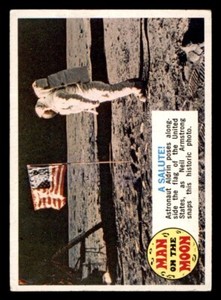 1970 Topps Man on the Moon #56 A Salute VG *d2