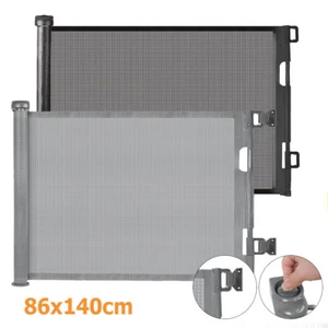 Treppenschutzrollo Absperrgitter Ausziehbar Treppe 0——140cm Türschutzgitter Baby - Bild 1 von 38