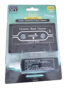 AUDIO CASSETTA PULISCI TESTINE CON LIQUIDO - Foto 1 di 2