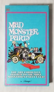 Mad Monster Party VHS Video Karloff Rankin-Bass Stop Motion Animation Classic 66 - Foto 1 di 7