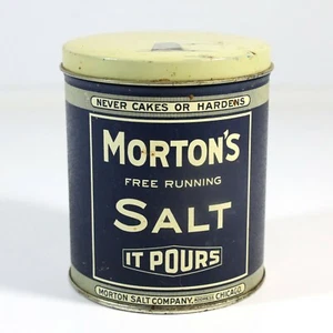 Vintage Morton's Salzdose - Bild 1 von 6
