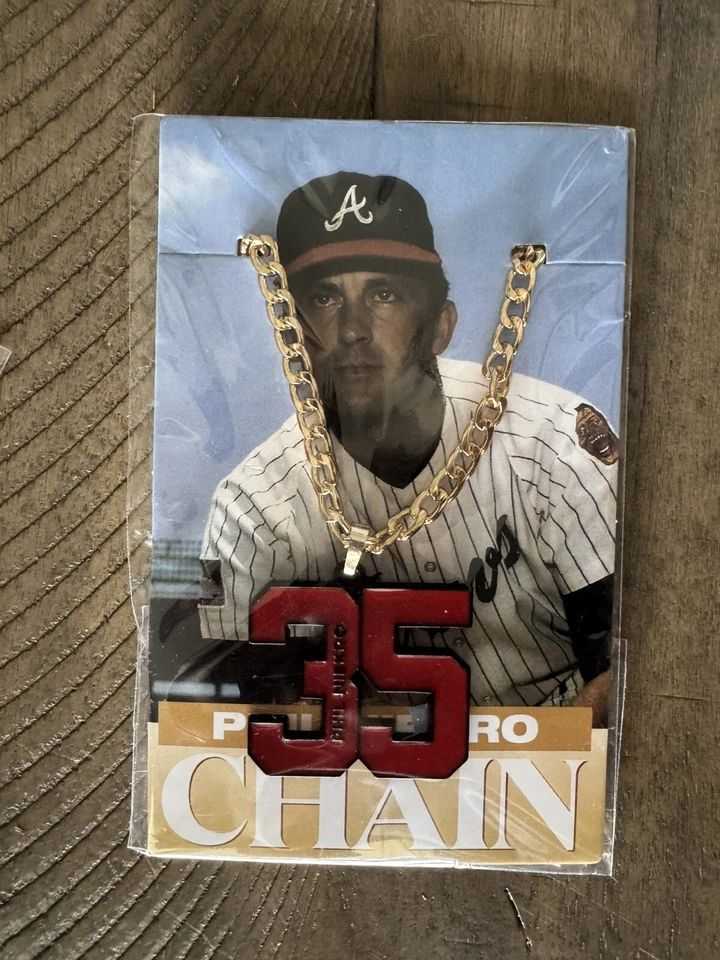 Phil Niekro Atlanta Braves Truist Ballpark Tour Chain Series - Image 1 of 1