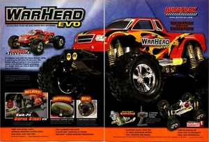 Duratrax Warhead EVO MT Print Ad Wall Art Decor 1/18 Scale RTR 4WD - Picture 1 of 1