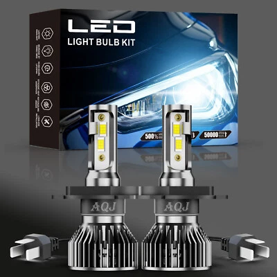 For Honda Odyssey Van 5-Door 3.5L 1995-2004 H4/9003 LED Headlight High Low Bulbs - Image 1 of 4