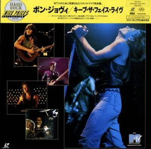 Laserdisc LD - Bon Jovi Keep The Faith - An Evenin - Japan W/Obi - POLS-1605 - Picture 1 of 2