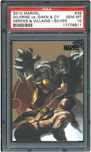 2010 Rittenhouse Marvel Heroes and Villains Wolverine Vs Daken&Cyber  Silver - Picture 1 of 2