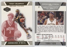 2007-08 Topps Co-Signers Gold Red /109 Jermaine O'Neal Troy Murphy #7.2