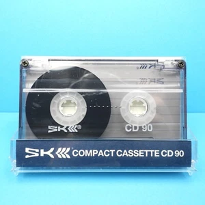🦩 1x SK CHROME CD 90 * IEC II Type 2 * Tape Cassette Kassette Casete кассета * - Bild 1 von 3