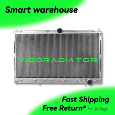 VigoRadiatorFe1 ajuste Mitsubishi 3000GT 3.0L 1991-1999 1992 1993 1994 95 Aluminio Foto 1 de 4