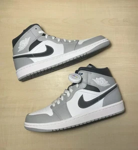 Nike Air Jordan 1 Mid Anthracite Uomo UK 9/US 10 🌟Nuove con scatola🌟 - Foto 1 di 5