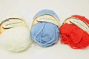Hilo Romaxe Wintuk Tejer Worsted Tipo 3.5oz Blanco 01 Country Blue 931 Rojo 30 - Imagen 1 de 6