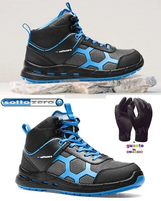scarpa da lavoro antinfortunistica alta SOTTOZERO JUMBO S3S Linea Crystal SC