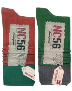 STYLISH  Longsocks, Baumwollmix, mehrfarbig + Farbakzente, div. Fb.+ Gr. *NC56°* - Bild 1 von 3