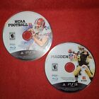 LOT FOOTBALL 2011 - NCAA Football 11 ET Madden NFL 11 (Playstation 3 PS3, 2010)