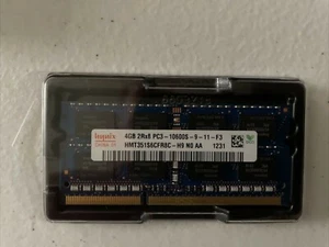 4GB PC3-10600 SODIMM DDR3 1333 MHz 204pin Memory RAM 4G - Picture 1 of 1