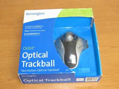 Kensington Orbit Two Button Optical Trackball Mouse 64327 - New Sealed in Box - Image 1 of 4