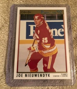 1992 O-Pee-Chee Premier #48 Joe Nieuwendyk - Bild 1 von 2