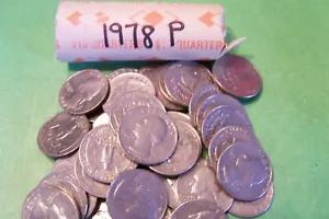 1978 P Washington Quarter Roll - 40 coins - Picture 1 of 2