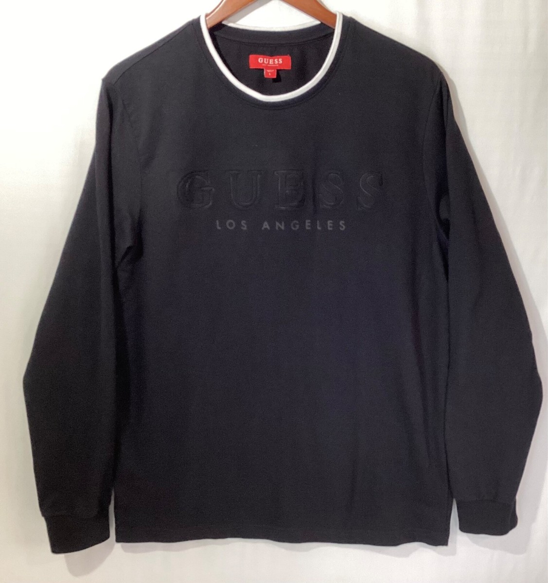 Calvin Klein Sudadera Guess Originals Kit Crewneck Negro Para Hombre  Sudaderas Hombre Calvin Klein