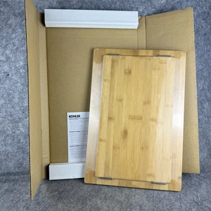 Kohler K-21613-NA Cater 17 1/2 Zoll Schneidebrett über Spüle Neu im Karton - Bild 1 von 2