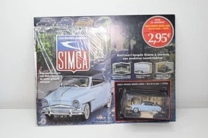 B69 1:43 ALTAYA IXO SIMCA ARONDE GRAND LARGE RUE DE LA PAIX 1956 AZUL MIB - Imagen 1 de 8