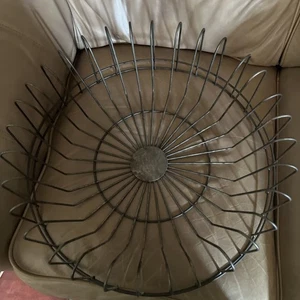 Vintage antiker Kreis Metall Tellerhalter für Tisch - Bild 1 von 5