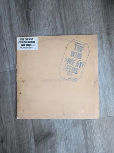 The Who Live At Leeds LP Decca DL 79175 US 1970 Pinckneyville Rock Blues - Picture 1 of 3