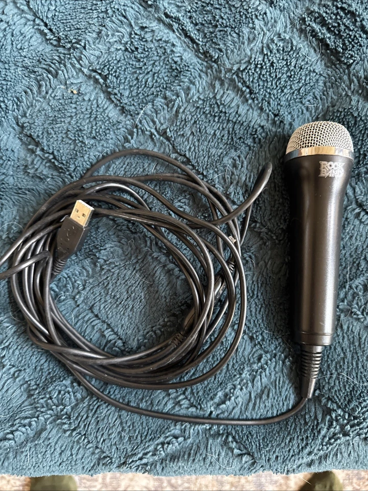 MICRÓFONO USB Original Rock Band 1 2 3 4 para PS3 / Wii / Xbox 360 / PS2 Mic RB Foto 1 de 3