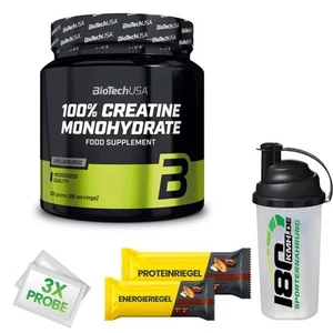(66,20EUR/kg) Biotech USA - Creatin Monohydrat 300g Dose + Bonus - Bild 1 von 1